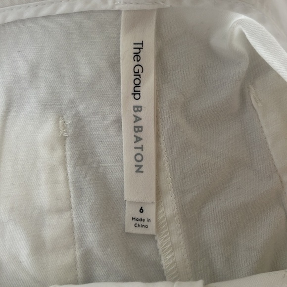 The Group by Babaton sailor wide legged pants white size 6 - Picture 2 of 5